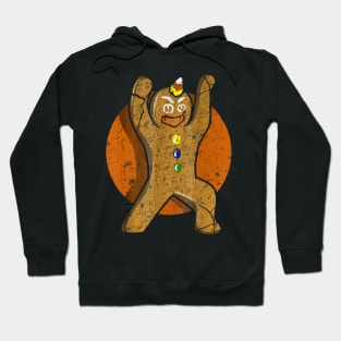 Gingerbread Man Monster Tee Retro Halloween Biscui Hoodie